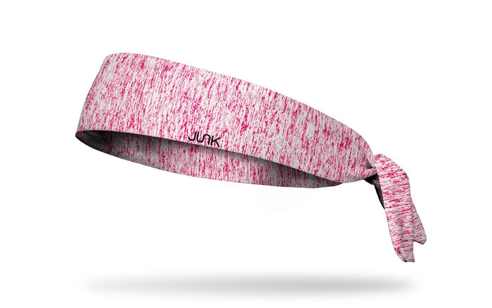 Hot Pink Static Flex Tie Headband - View 1