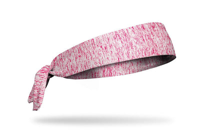 Hot Pink Static Flex Tie Headband - View 2