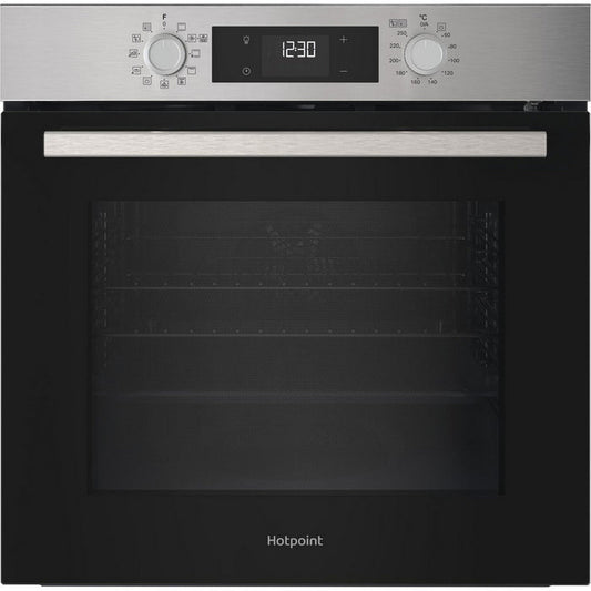 Hotpoint HO278PXUK Class 2 60cm Built In Electric Single Multifunction Pyrolytic Oven Silver