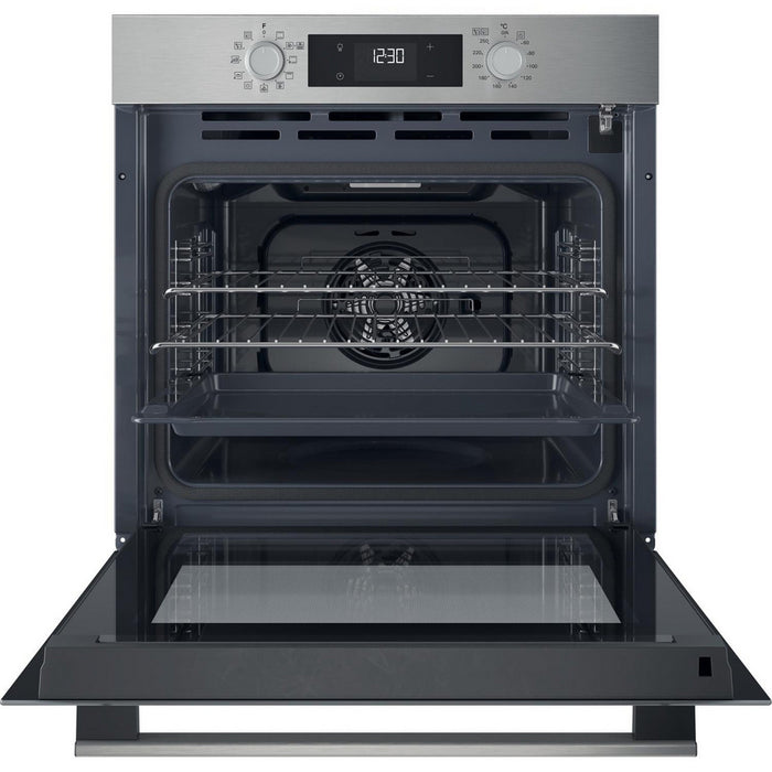 Hotpoint HO278PXUK Class 2 60cm Built In Electric Single Multifunction Pyrolytic Oven Silver