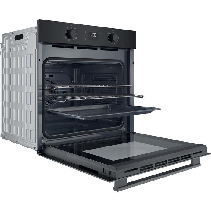 Hotpoint HO455HBUK Class 2 Built-In Single Multifunction Oven with Multiflow Black