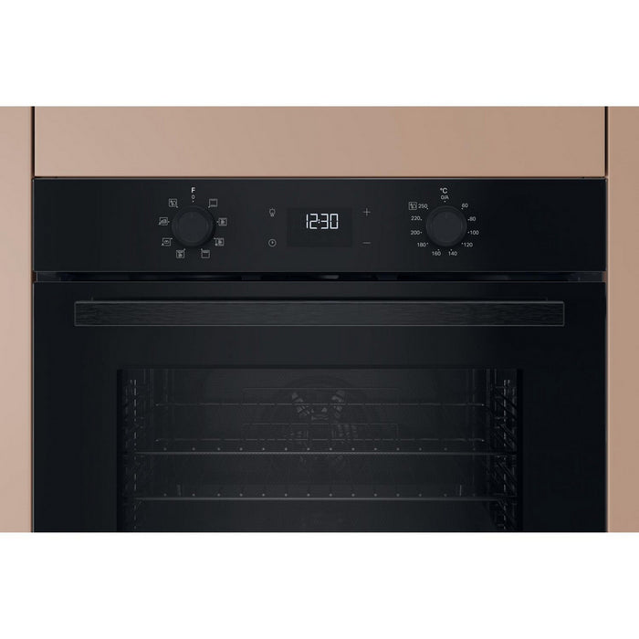 Hotpoint HO455HBUK Class 2 Built-In Single Multifunction Oven with Multiflow Black