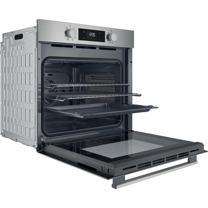 Hotpoint HOM255CXUK Class 2 Multiflow Built-In Electric Single Oven Stainless Steel