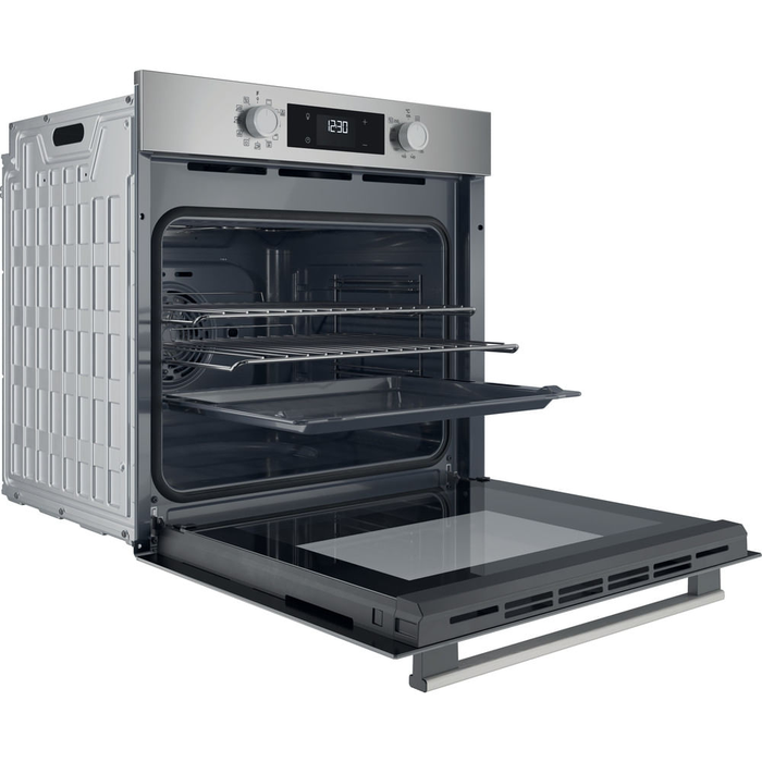Hotpoint HOM258HXUK Class 2 Multiflow Built-In Electric Single Oven Stainless Steel