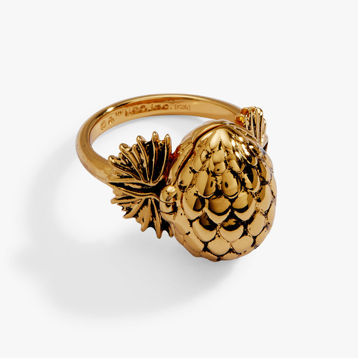 House of the Dragon™ 'Fire Will Reign' Dragon Egg Locket Ring