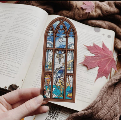 House Stained Glass Bookmark