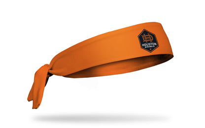 Houston Dynamo FC: Logo Orange Flex Tie Headband - View 2