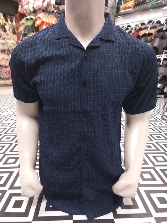 HSB-725-1 NAVY - Maha fashions -  Men Clothing