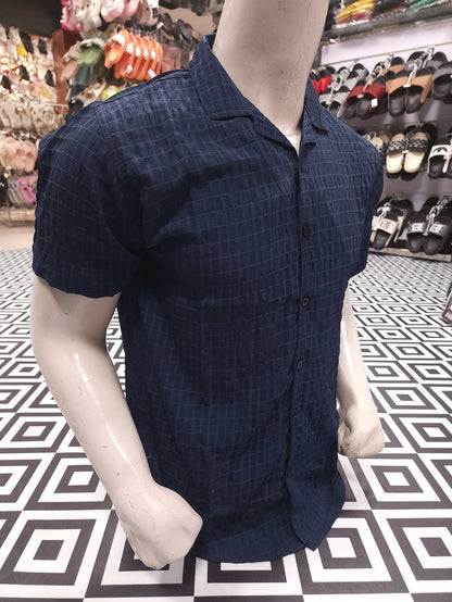 HSB-725-1 NAVY - Maha fashions -  Men Clothing