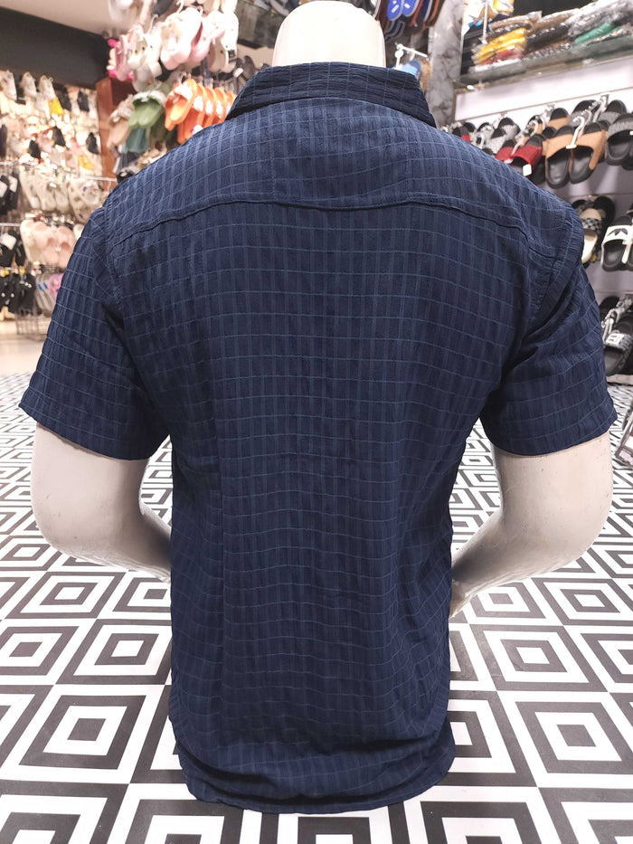 HSB-725-1 NAVY - Maha fashions -  Men Clothing