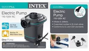 Intex Electric Air Pump - 66639 Pie's Variety Store