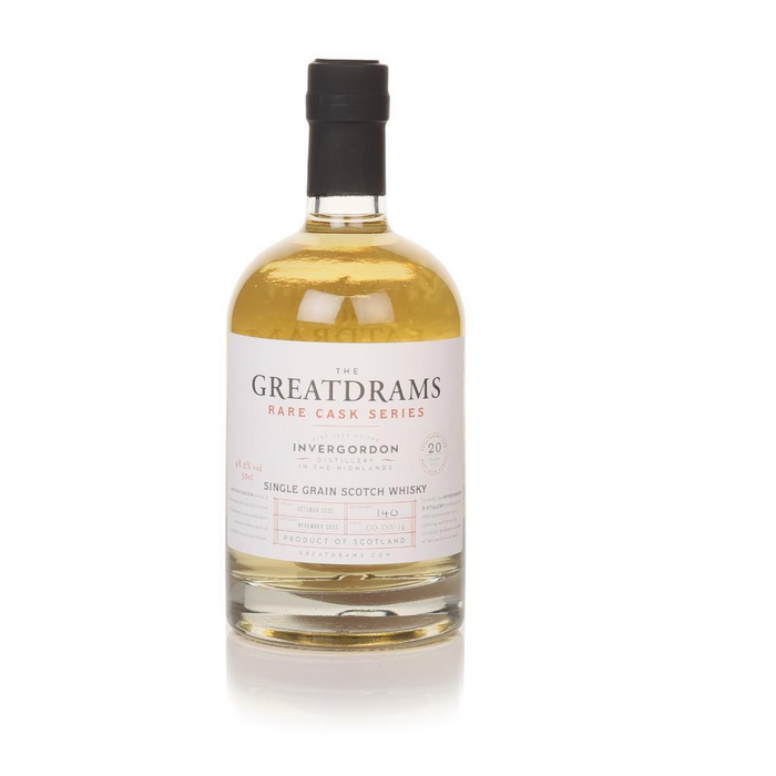 Invergordon 2002, 20 Year Old Rare Cask Series (GreatDrams)