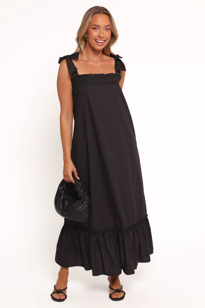Petal and Pup USA DRESSES Irina Maxi Dress - Black (Hold for Amazon)