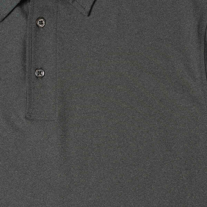 RSVLTS Breakfast Balls Commuter Long Sleeve Polo Iron Gate Melange – Commuter Long Sleeve Polo Iron Gate Melange – Commuter Long Sleeve Polo