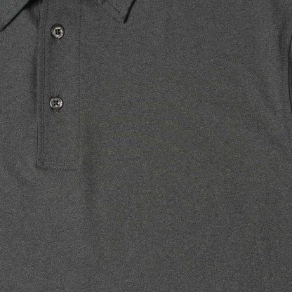 RSVLTS Breakfast Balls Commuter Long Sleeve Polo Iron Gate Melange – Commuter Long Sleeve Polo Iron Gate Melange – Commuter Long Sleeve Polo