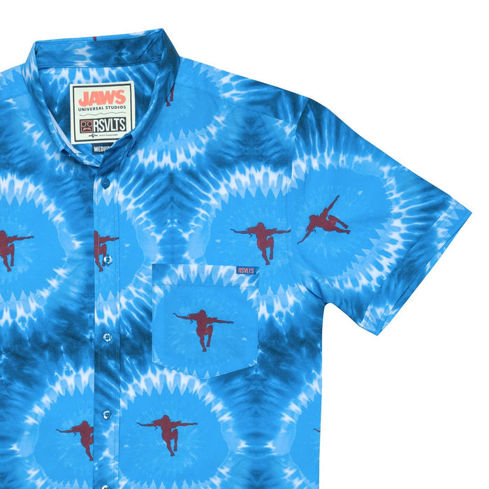 RSVLTS XS RSVLTS Jaws "Night Swim" – KUNUFLEX Short Sleeve Shirt