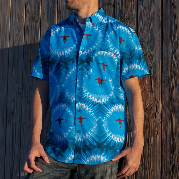 RSVLTS RSVLTS Jaws "Night Swim" – KUNUFLEX Short Sleeve Shirt
