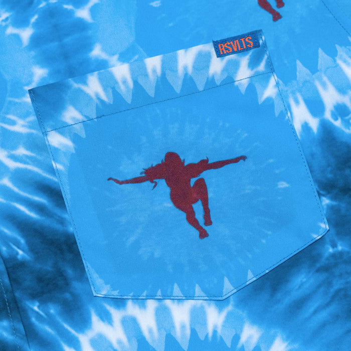 RSVLTS RSVLTS Jaws "Night Swim" – KUNUFLEX Short Sleeve Shirt