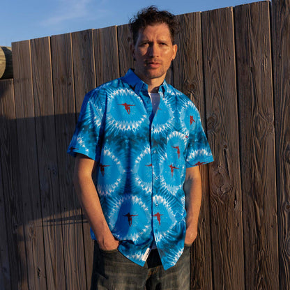RSVLTS RSVLTS Jaws "Night Swim" – KUNUFLEX Short Sleeve Shirt