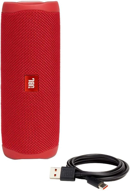 JBL Flip 5 IPX7 Waterproof Portable Bluetooth Speaker Red