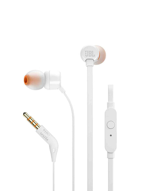 JBL T110 In Ear Headphone - White