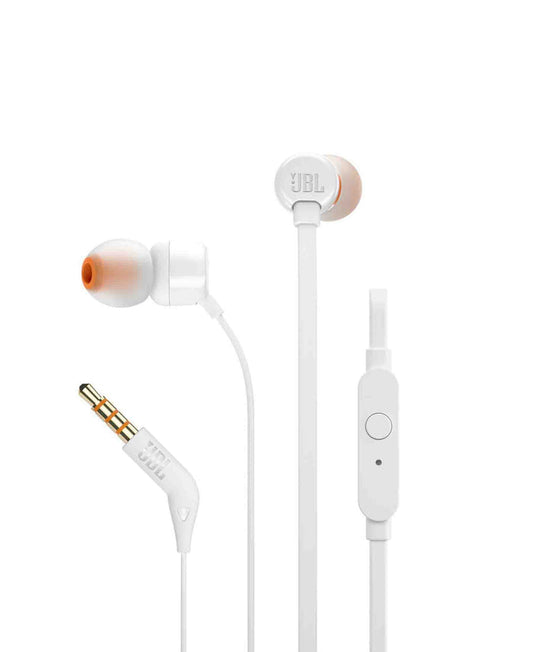 JBL T110 In Ear Headphone - White