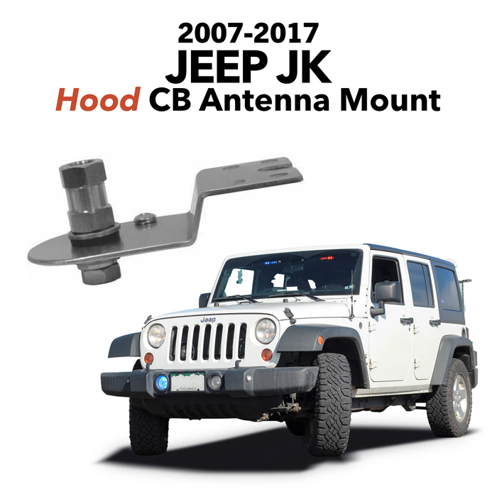 2007-2017 WRANGLER JK HOOD _MOUNTONLY | Right Channel Radio