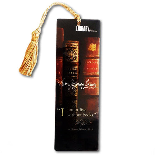 Jefferson's Library Bookmark - Library of Congress Shop