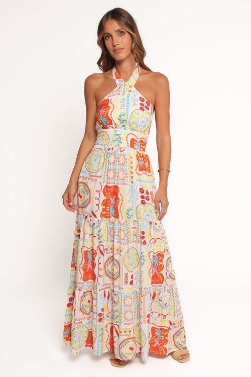 Petal and Pup USA DRESSES Jelena Maxi Dress - Aelia Print (Hold for Rack)