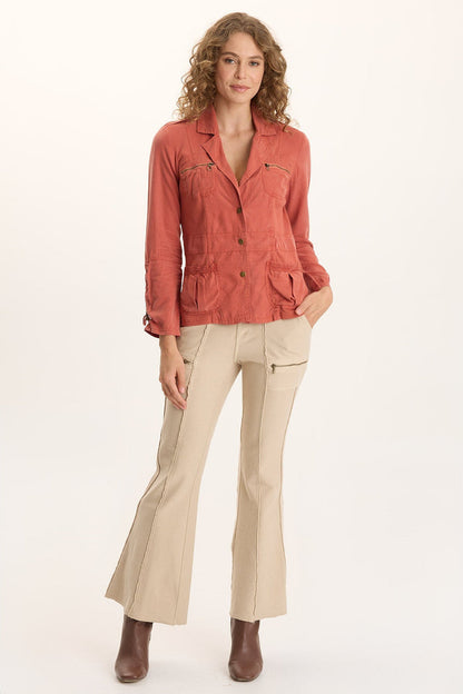 XCVI Jesper Soft Twill Utility Jacket