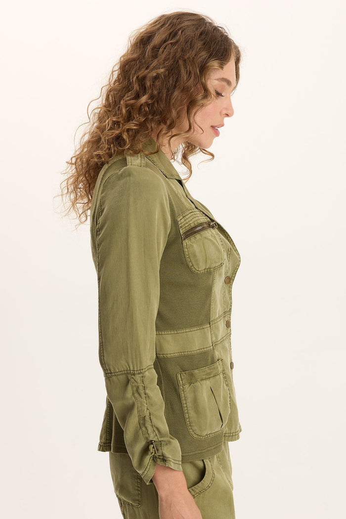 XCVI Jesper Soft Twill Utility Jacket