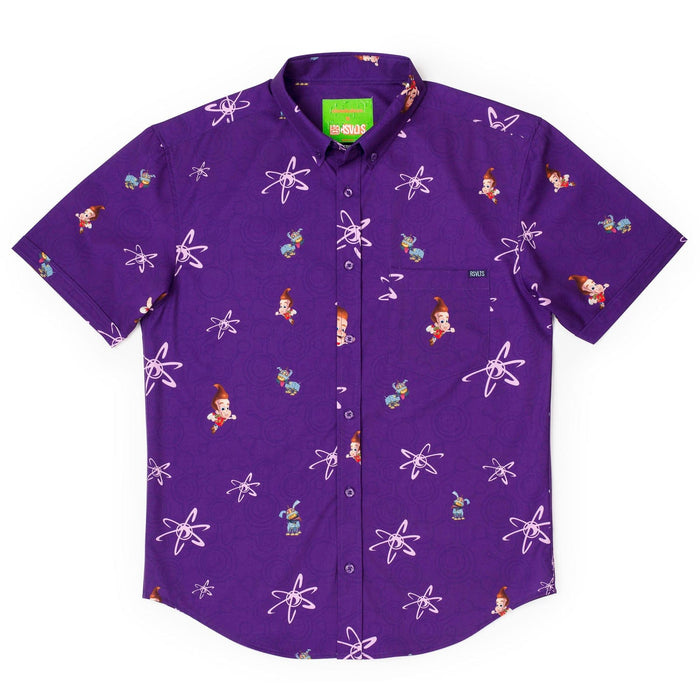 RSVLTS Nickelodeon Jimmy Neutron "Brain Blast" _ KUNUFLEX Short Sleeve Shirt