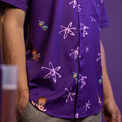 RSVLTS Nickelodeon Jimmy Neutron "Brain Blast" _ KUNUFLEX Short Sleeve Shirt