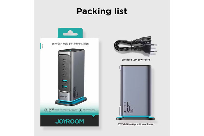 Joyroom 65W Multi-Port GaN Charger | HL-TCM02