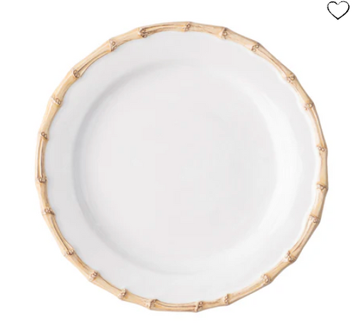 Juliska Bamboo Dinner Plate - Natural