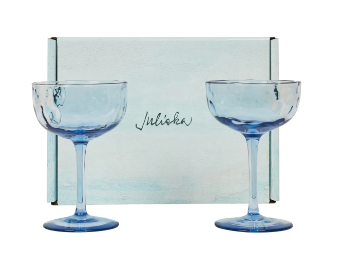 Juliska Puro Cocktail Coupe Set/2