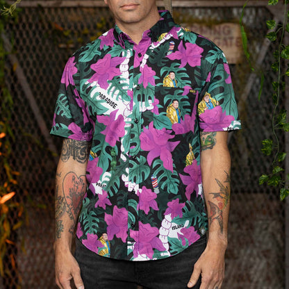 RSVLTS RSVLTS Jurassic Park "Nobody Cares" – KUNUFLEX Short Sleeve Shirt