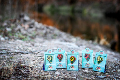 Jurassic Park Paddock Sign Pin Series