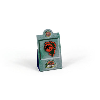 Jurassic Park – Tyrannosaurus Rex Paddock Sign Enamel Pin