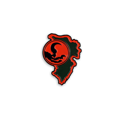 Jurassic Park – Velociraptor Paddock Sign Enamel Pin