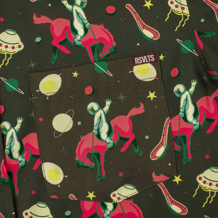 RSVLTS Justin Warner Short Sleeve Shirt Justin Warner "Space Cowboy" – KUNUFLEX Short Sleeve Shirt