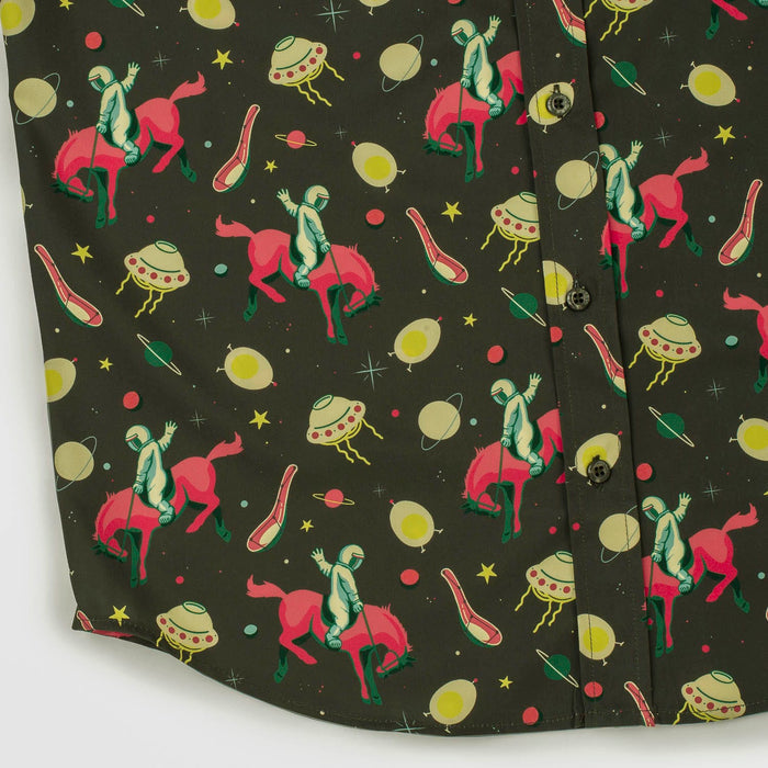 RSVLTS Justin Warner Short Sleeve Shirt Justin Warner "Space Cowboy" – KUNUFLEX Short Sleeve Shirt