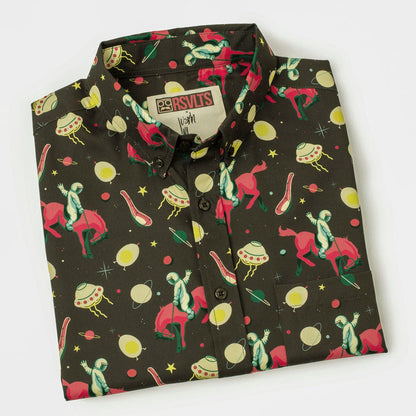 RSVLTS Justin Warner Short Sleeve Shirt Justin Warner "Space Cowboy" – KUNUFLEX Short Sleeve Shirt