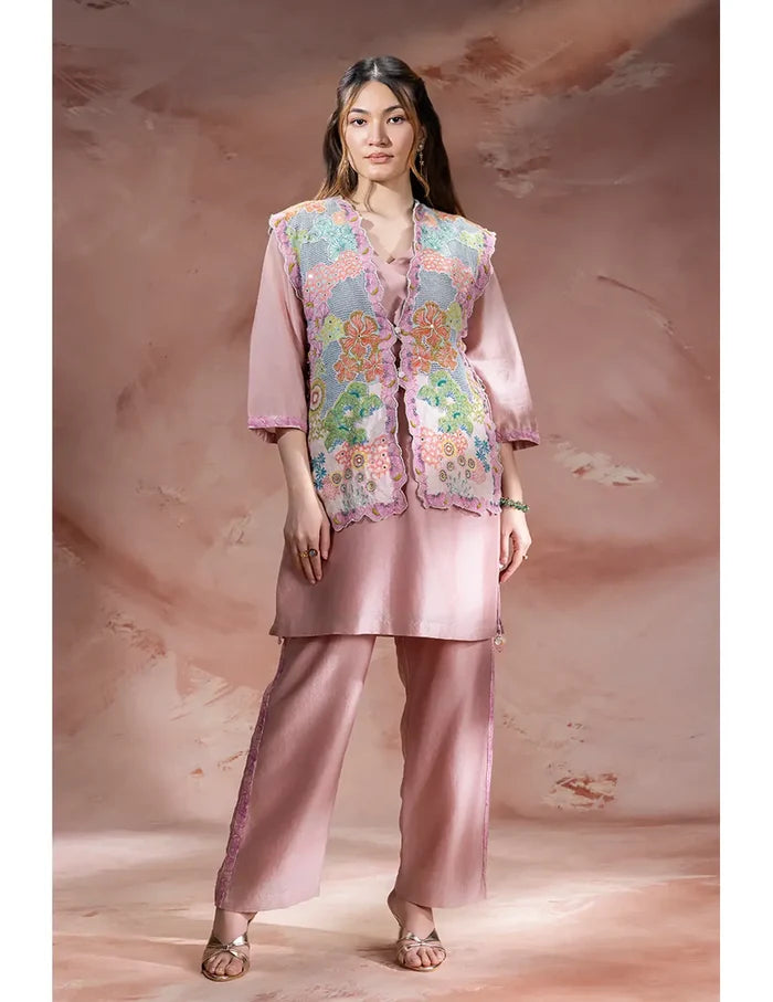 Kaia Kurta Set With Jacket