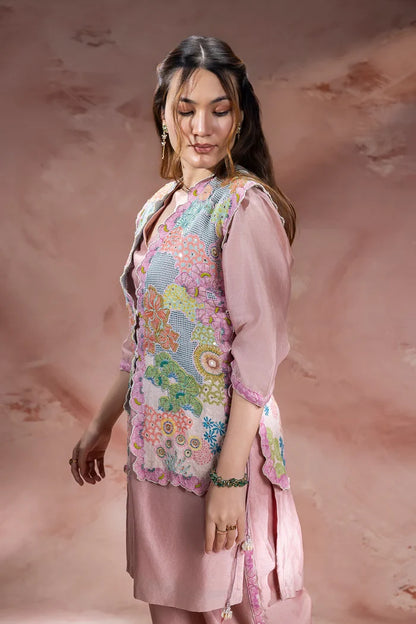Kaia Kurta Set With Jacket