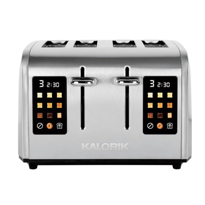 KALORIK TO50913SS 4 Slice Digital Toaster Stainless Steel