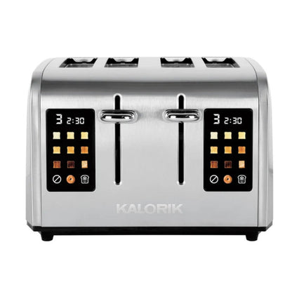 KALORIK TO50913SS 4 Slice Digital Toaster Stainless Steel