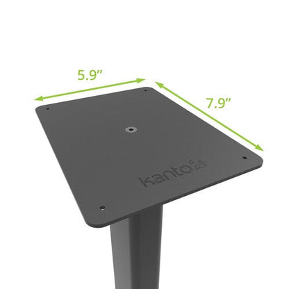 Kanto ST34 Speaker Stands Pair 34 Inch with MDF Base Black