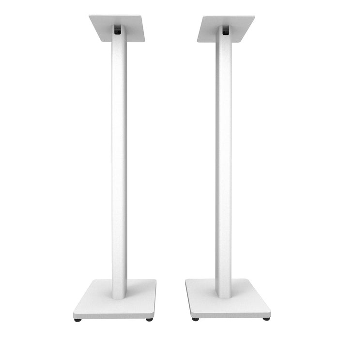 Kanto ST34 Speaker Stands Pair 34 Inch with MDF Base White White