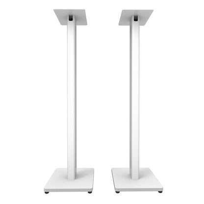 Kanto ST34 Speaker Stands Pair 34 Inch with MDF Base White White